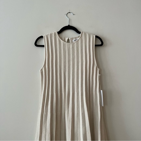 Reformation Ezra Cotton Knit Mini Dress in Gossamer - Picture 4 of 10